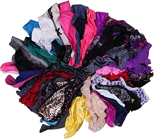 Women's Wholesale Panties Pack of 8 – Assorted Colors, Prints & Lace Styles
